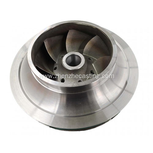 CF8/CF8M Stainless steel lost wax casting impeller